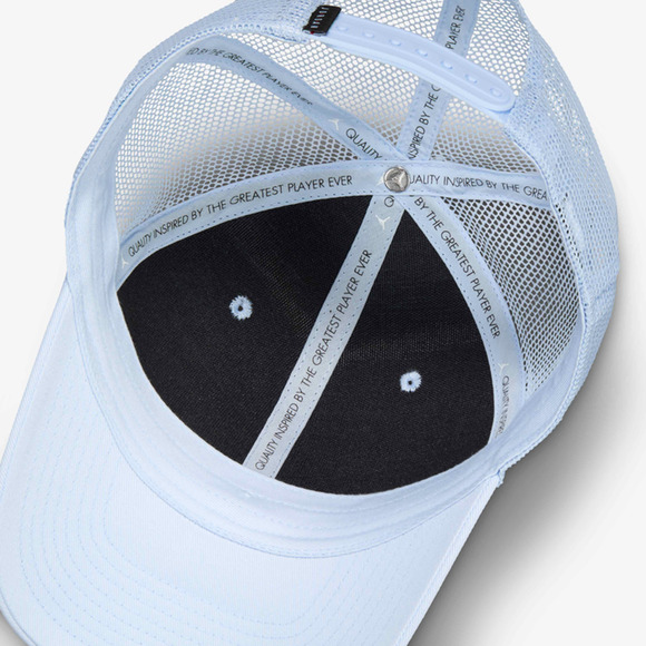 Nike Rise Cap Structured Trucker Hat Jumpman S/M Blue FZ0774 407 New With Tags - Picture 4 of 8